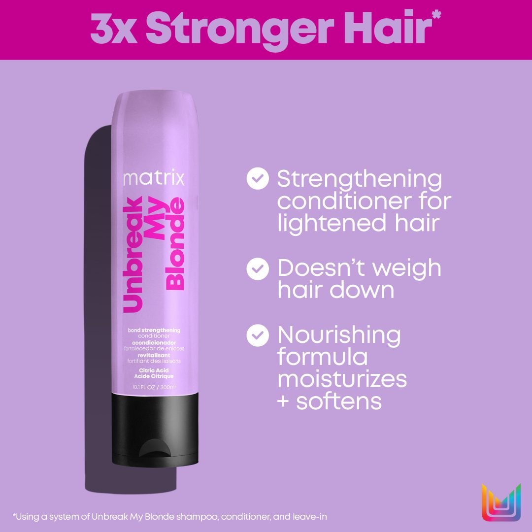 Matrix Total Results unbreak my blonde conditioner 300ml - Afbeelding 3