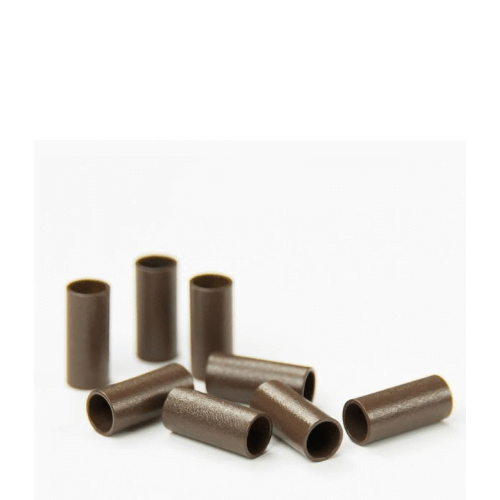 Balmain Micro Rings Brown 100 pcs