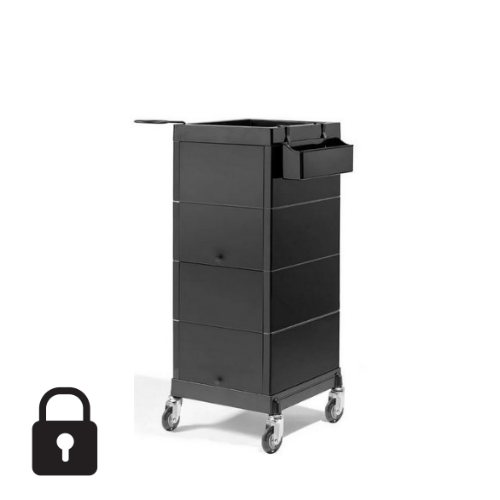 Sibel Discrete/Lock werkwagen zwart