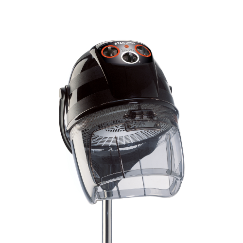 Sibel Star 2000 droogkap 1100 watt stoeluitvoering zwart