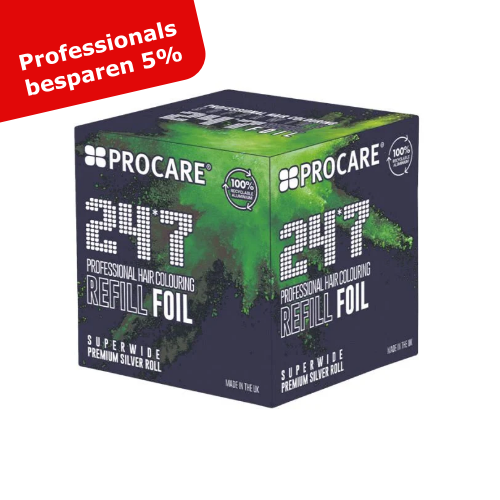 Procare Aluminiumfolie 12cm x 450m Silver 18 mu