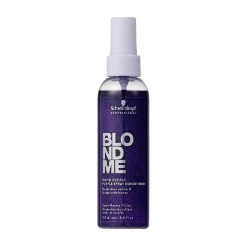 Schwarzkopf BlondMe Bond Repair Purple Spray Conditioner 150 ml