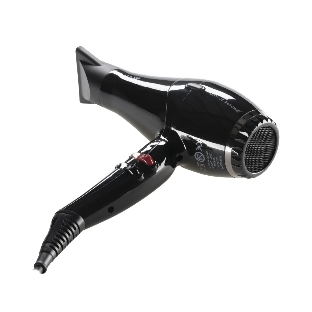 Max Pro Vortice Hairdryer Black 2600W - Afbeelding 8